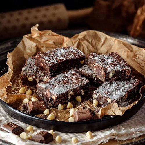 Brunchies Indulgent Brownie in Edinburgh.